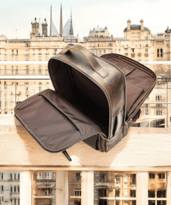 Cardinal Δερμάτινο Σακίδιο Πλάτης 19 L 2326 Coffee