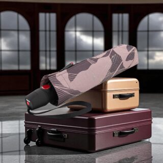 Knirps T.200 Ομπρέλα Duomatic Garden Earth Γκρι