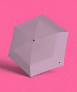 Knirps U.200 Αυτόματη Ομπρέλα Rose Black Coating Ροζ