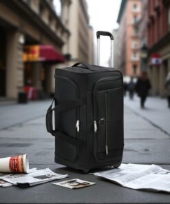 Delsey Pin Up 6 Σακ Βουαγιάζ Trolley 56cm Μαύρο