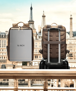 Cardinal Δερμάτινο Σακίδιο Πλάτης 19 L 2326 Coffee