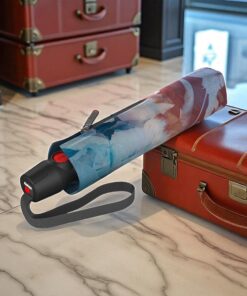 Knirps T.200 Ομπρέλα Duomatic Palm Storm Σιέλ