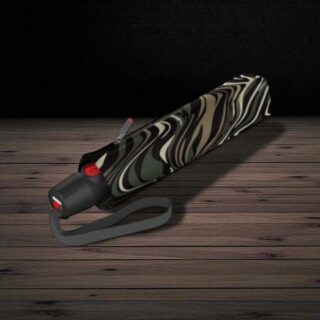 Knirps T.200 Tiger Oak Μπεζ Αυτόματη Ομπρέλα