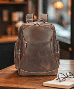 Cardinal Δερμάτινο Σακίδιο Πλάτης 35 L 2330 Coffee