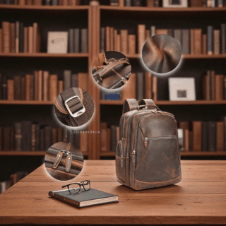 Cardinal Δερμάτινο Σακίδιο Πλάτης 35 L 2330 Coffee