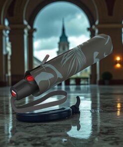 Knirps T.200 Ομπρέλα Duomatic Botany Oliv Λαδί