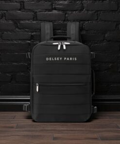 Delsey Shadow Σακίδιο Πλάτης 24L Μαύρο