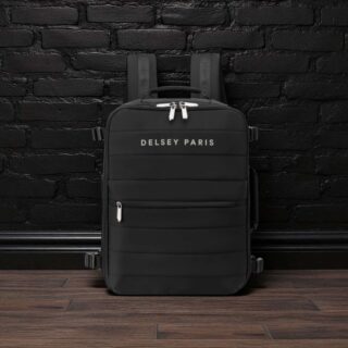 Delsey Shadow Σακίδιο Πλάτης 24L Μαύρο