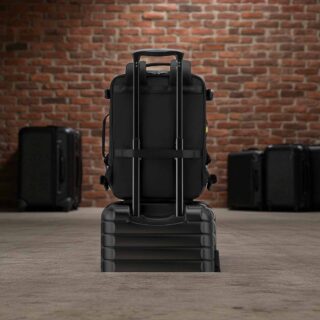 Delsey Shadow Σακίδιο Πλάτης 24L Μαύρο