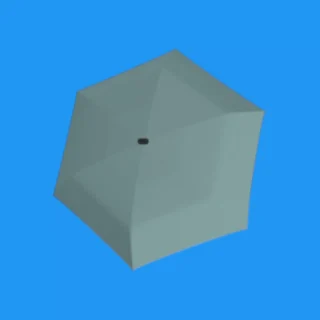 Knirps X4U X.Series Ομπρέλα Χειροκίνητη Lake Σιέλ