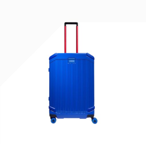 Piquadro Βαλίτσα Μεσαία 69 cm Pop Blue Σκληρή