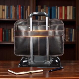 Cardinal Δερμάτινος Χαρτοφύλακας 5088 Coffee