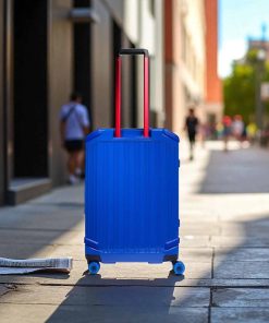 Piquadro Βαλίτσα Μεσαία 69 cm Pop Blue Σκληρή