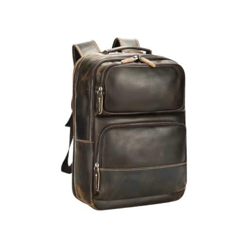 Cardinal Δερμάτινο Σακίδιο Πλάτης 21 L 2329 Coffee