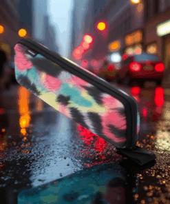 Knirps X4U X.Series Ομπρέλα Χειροκίνητη Furry Πολύχρωμη