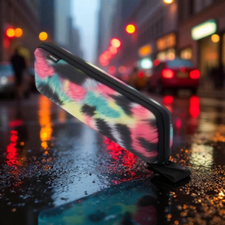 Knirps X4U X.Series Ομπρέλα Χειροκίνητη Furry Πολύχρωμη