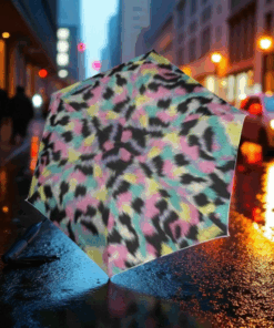 Knirps X4U X.Series Ομπρέλα Χειροκίνητη Furry Πολύχρωμη