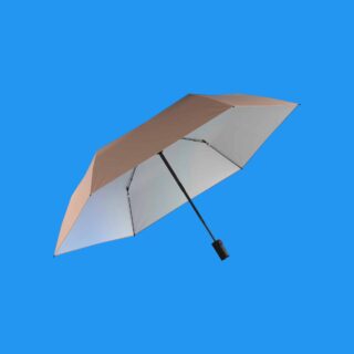 Knirps U.200 Ομπρέλα Duomatic Πορτοκαλί Iridescent