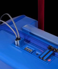 Piquadro Pop Βαλίτσα Καμπίνας Slim 55cm Μπλε