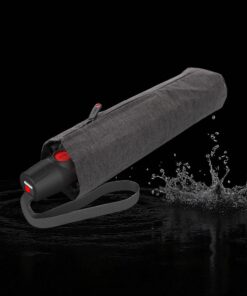 Knirps T.200 Ομπρέλα T.Series Αυτόματη Μαύρη Melange