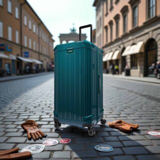 Piquadro Βαλίτσα Trunk 80 cm Pop Green