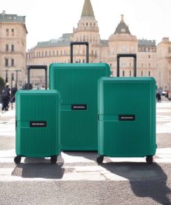 Securitech by Delsey Σετ Βαλίτσες 55-66.5-76 cm Stone Green