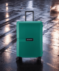 Securitech by Delsey Βαλίτσα Μεσαία 66.5cm Stone Green