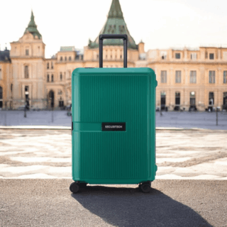 Securitech by Delsey Σετ Βαλίτσες 55-66.5-76 cm Stone Green