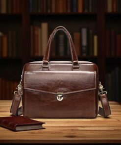 Cardinal Δερμάτινος Ανδρικός Χαρτοφύλακας 5100 Καφέ