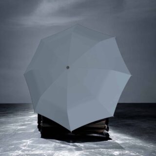 Knirps T.200 Ομπρέλα Αυτόματη Fog Σιέλ