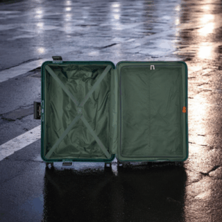 Securitech by Delsey Βαλίτσα Μεσαία 66.5cm Stone Green