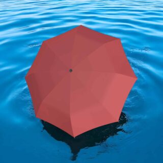 Knirps T.200 Ομπρέλα Αυτόματη Rooibos Μπορντό