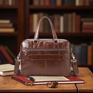 Cardinal Δερμάτινος Ανδρικός Χαρτοφύλακας 5100 Καφέ