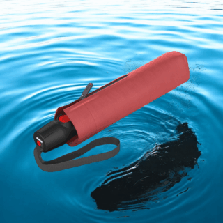 Knirps T.200 Ομπρέλα Αυτόματη Rooibos Μπορντό