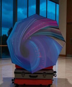 Knirps T.200 Ομπρέλα Αυτόματη Tornado Μπλε