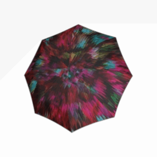 Knirps T.200 Ομπρέλα Αυτόματη Peacock Red Κόκκινο