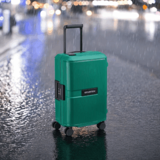 Securitech Delsey Βαλίτσα Καμπίνας 55cm Stone Green