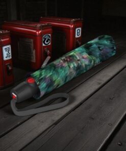 Knirps T.200 Ομπρέλα Αυτόματη Peacock Green Πράσινη