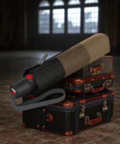 Knirps T.200 Ομπρέλα Αυτόματη Classics Black Μαύρη