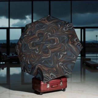 Knirps T.200 Tiger Blue Αυτόματη Ομπρέλα