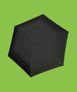 Knirps US.050 Ομπρέλα Ultra Slim Χειροκίνητη Μαύρη 115g