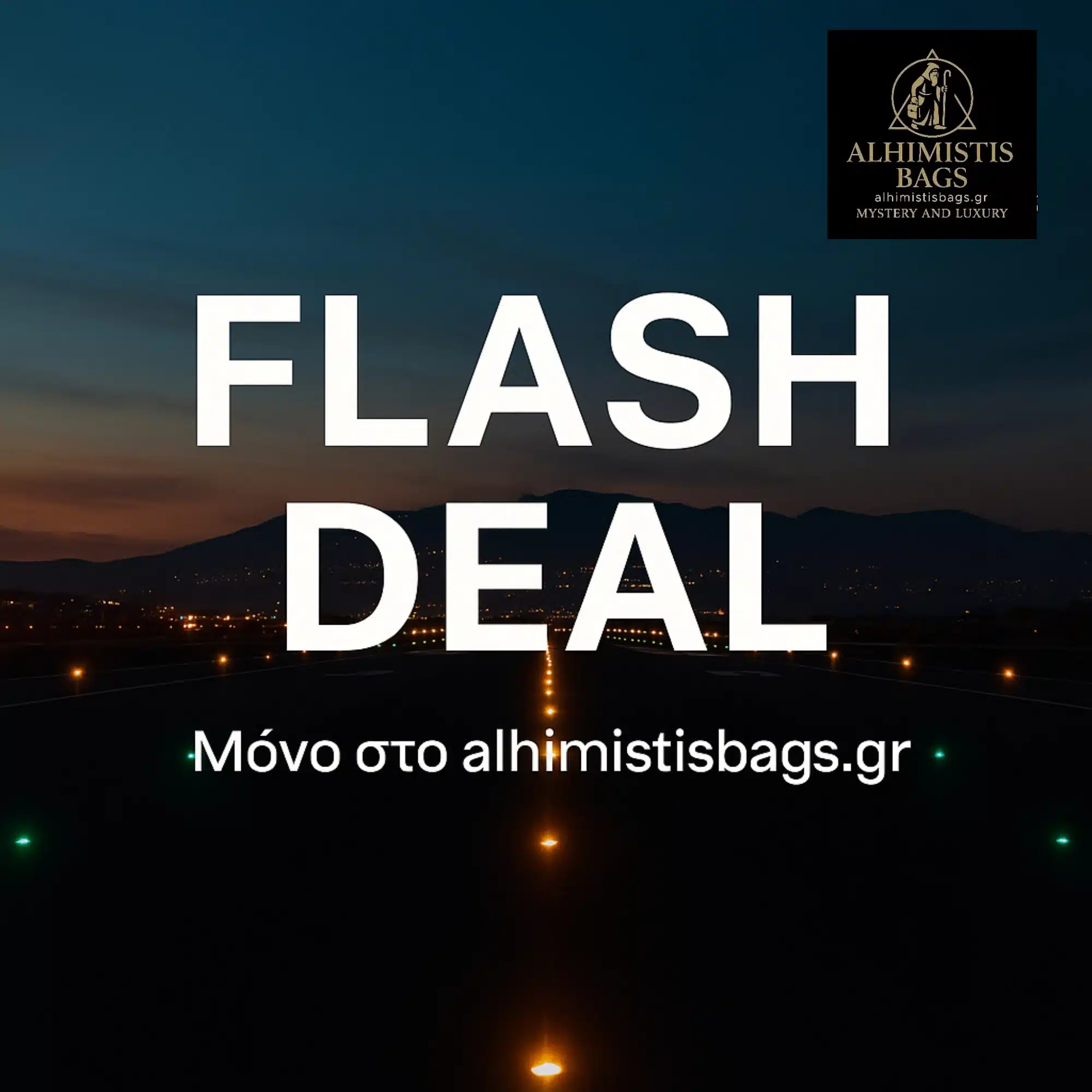 Flash Deal – Τσάντες & Βαλίτσες σε Προσφορά | Alhimistis Bags