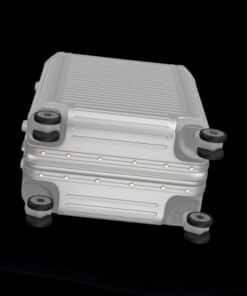 Travelite Next Trolley S Βαλίτσα Καμπίνας Αλουμινίου Ασήμι 39 lt