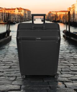 Travelite Next Trolley L Βαλίτσα Μεγάλη Αλουμινίου Μαύρη 100L