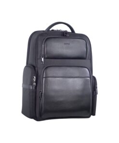 Bopai Δερμάτινο Σακίδιο Πλάτης 33L για Laptop 15,6” Μαύρο