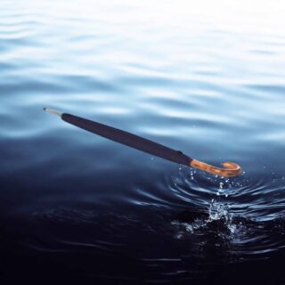 Knirps A.771 A.Series Ομπρέλα Μακριά Μπλε Αυτόματη 10 Ακτίνες