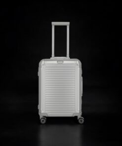 Travelite Next Trolley S Βαλίτσα Καμπίνας Αλουμινίου Ασήμι 39 lt