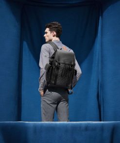 Δερμάτινο Σακίδιο 18L Laptop 15.6” Bopai 61-128821 Μαύρο