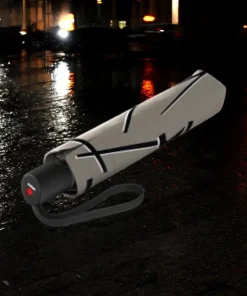 Knirps A.200 Αυτόματη Ομπρέλα Kombat Sand Μπεζ