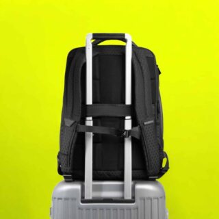 Piquadro Σακίδιο Πλάτης Ταξιδίου W139 Black